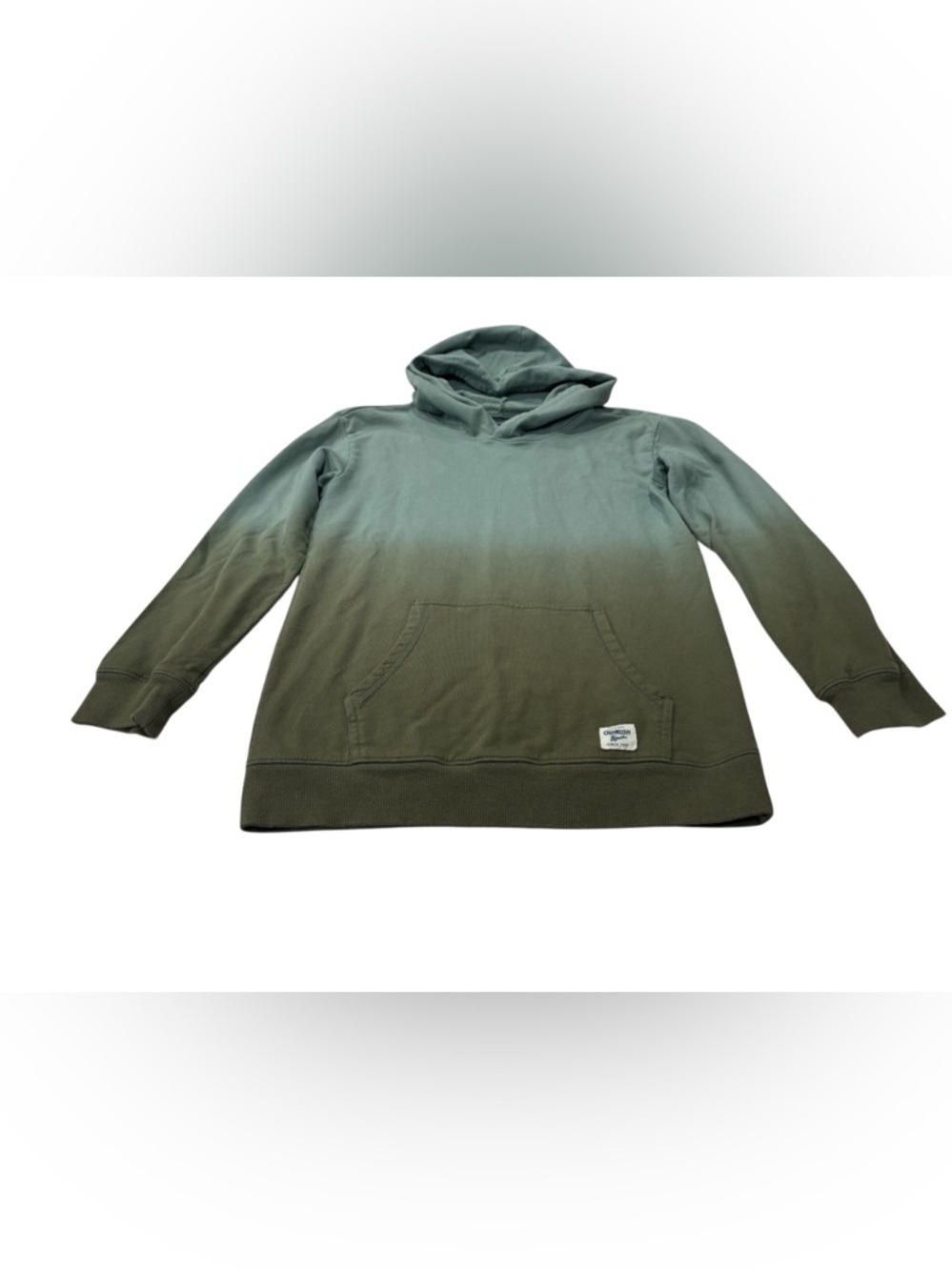 Green Ombre Hooded Sweatshirt